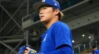 Yoshinobu Yamamoto, Dodgers workout, Seoul Series