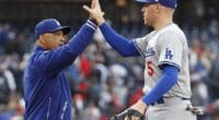 Dave Roberts, Freddie Freeman, Dodgers win