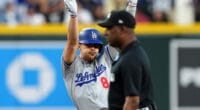 Kiké Hernández, Dodgers celebration