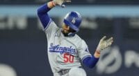 Mookie Betts, Dodgers celebration