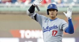 Shohei Ohtani, Dodgers celebration