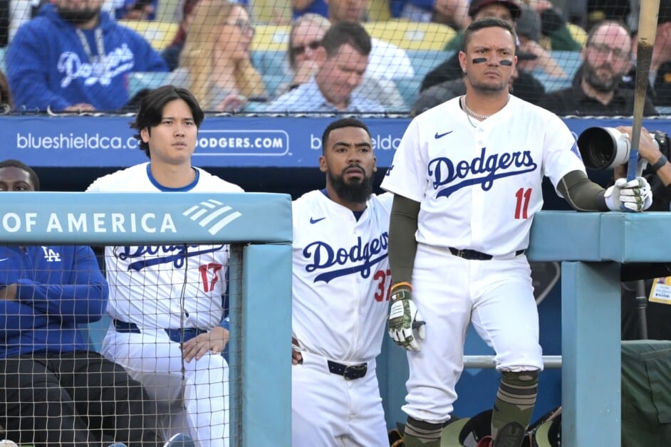 Shohei Ohtani, Teoscar Hernández, Miguel Rojas