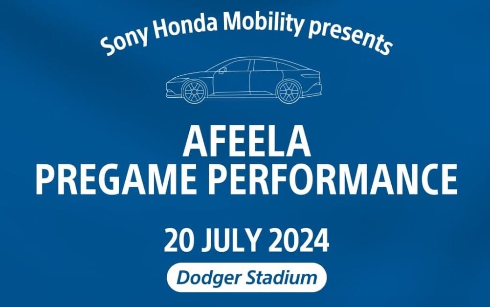 AFEELA, Dodgers partnership