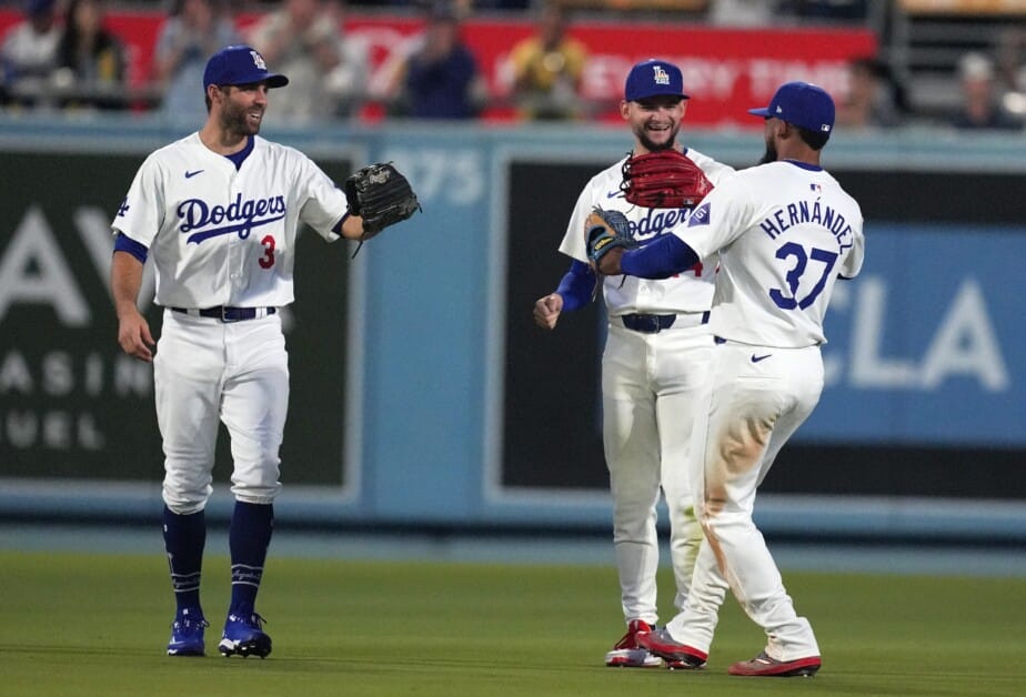 Chris Taylor, Andy Pages, Teoscar Hernández, Dodgers win