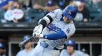 Shohei Ohtani, Dodgers bat boy Javier Herrera
