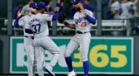 Teoscar Hernández, Andy Pages, Jason Heyward, Dodgers win