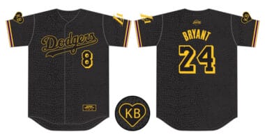 Kobe Bryant jersey, Dodgers giveaway