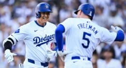 Shohei Ohtani, Freddie Freeman, MLB: Boston Red Sox at Los Angeles Dodgers