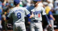 Kiké Hernández, Cavan Biggio, Dodgers win