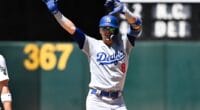 Kiké Hernández, Dodgers celebration