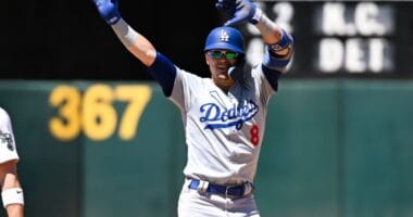 Kiké Hernández, Dodgers celebration