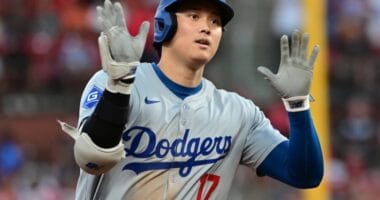 Shohei Ohtani, Dodgers celebration