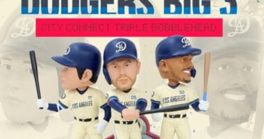 Shohei Ohtani, Freddie Freeman, Mookie Betts, Dodgers City Connect, FOCO