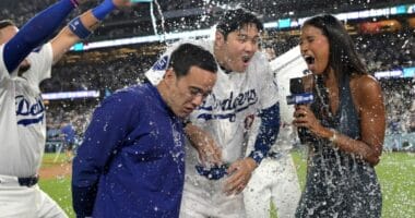 Shohei Ohtani, Will Ireton, Kirsten Watson, Miguel Rojas, Dodgers walk-off win