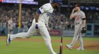 Teoscar Hernández, bat flip