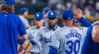 Tyler Glasnow, Dave roberts, Dodgers win