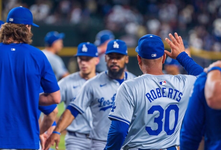 Tyler Glasnow, Dave roberts, Dodgers win