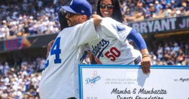 Vanessa Bryant, Mookie Betts, Natalia Bryant