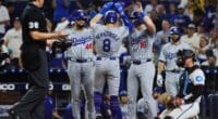 Kiké Hernández, Andy Pages, Will Smith, Chris Taylor