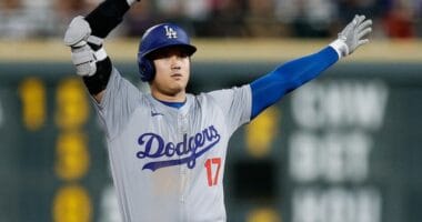 Shohei Ohtani, Dodgers celebration