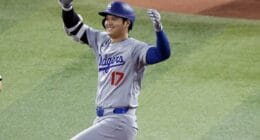 Shohei Ohtani, Dodgers celebration